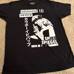 Cowboy Bebop Spike Spiegel T- Shirt Mens Size Medium